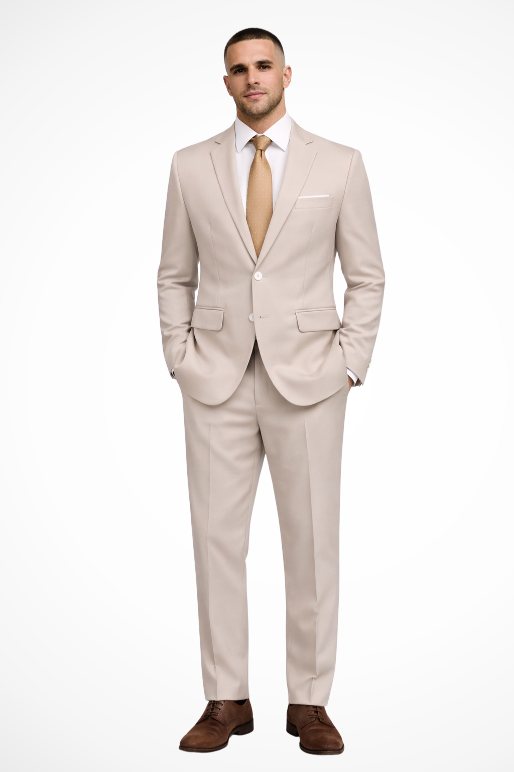 Men’s Slim-Fit Event Suit | Two-Button Notch Lapel Blazer & Tailored Trousers